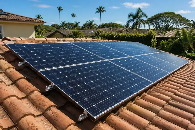 Installation de panneaux solaires à Chamaloc